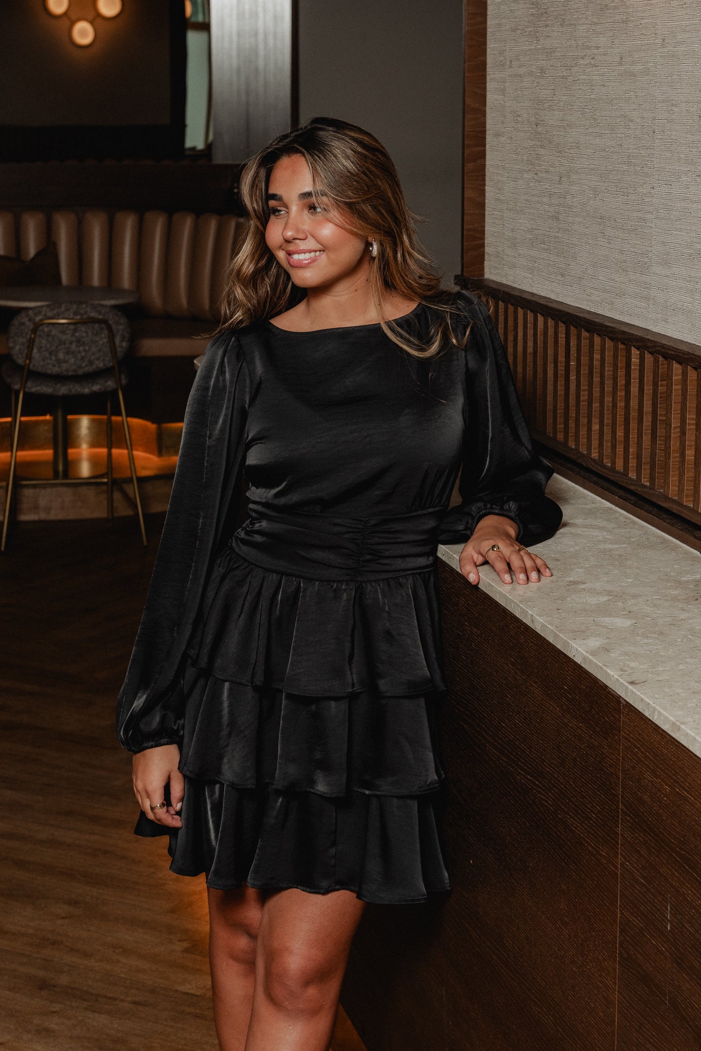 VMEMILY Short Dress - Black